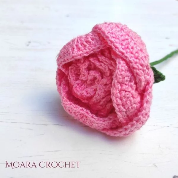 Crochet Peony Flower