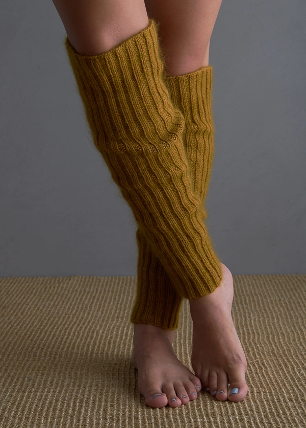 Lovely Ribbed Leg Warmers