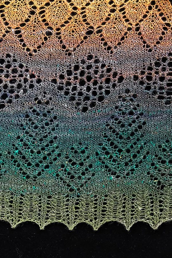 Porcupine Island Shawl