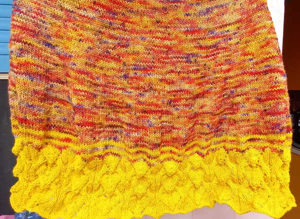 Tramonto Shawl