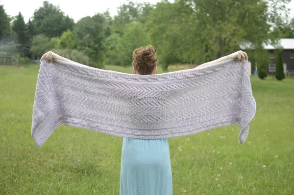 Alex In Cable Land Shawl