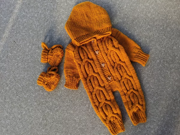 Aran Baby Romper