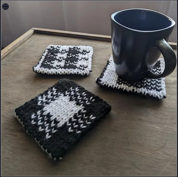 Buffalo Check Coasters