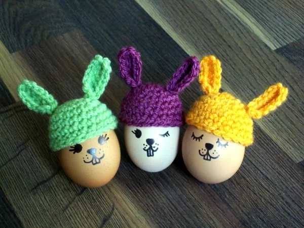 Bunny Egg Cozy Free Crochet Pattern