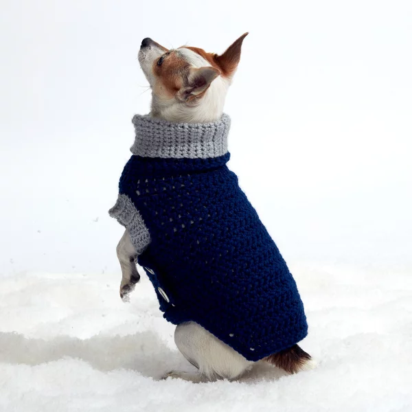 Cowl Neck Dog Coats