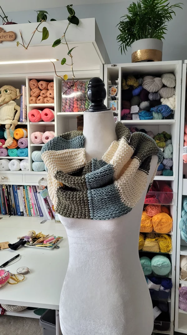 Ferris Tunisian Cowl