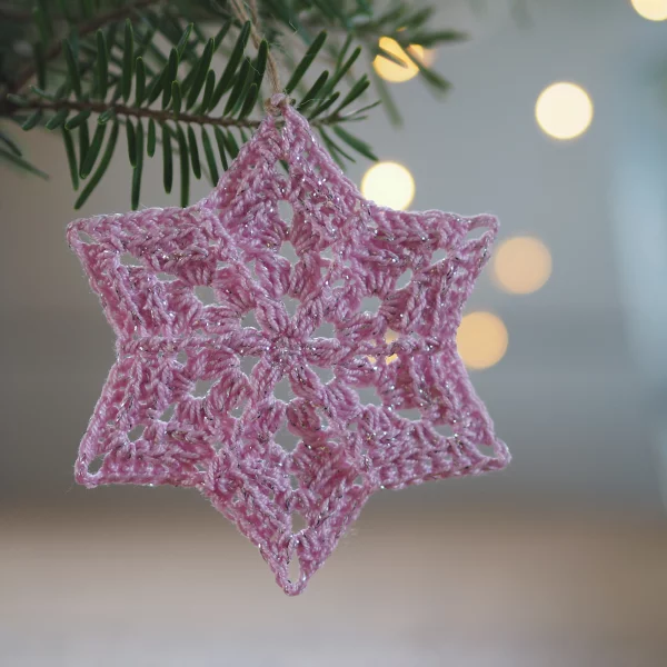 Flower Star Snowflake