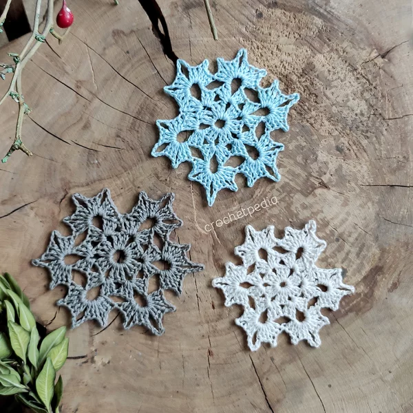 Frozen Flower Snowflake