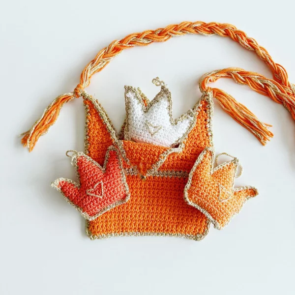 Kingsday Crochet Purse