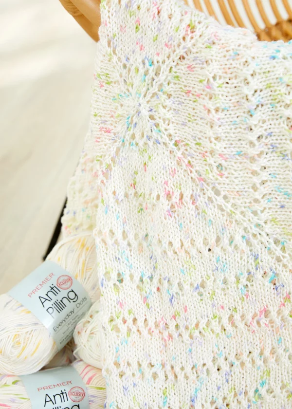 Lace Stripes Blanket