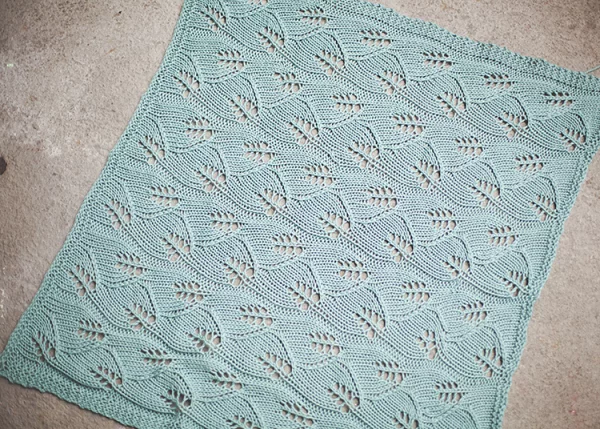 Leaf Baby Blanket