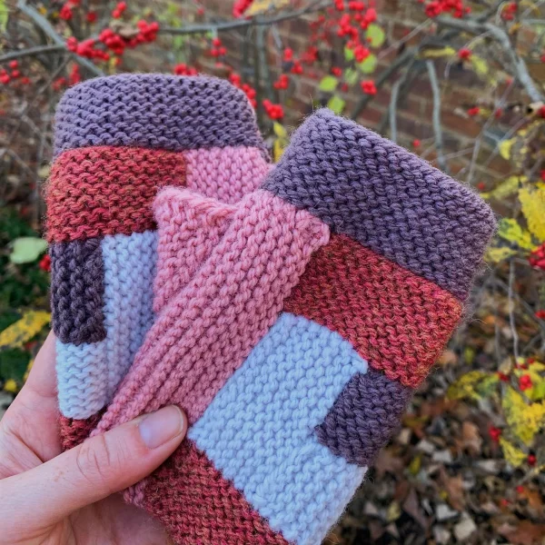 Log Cabin Mitts