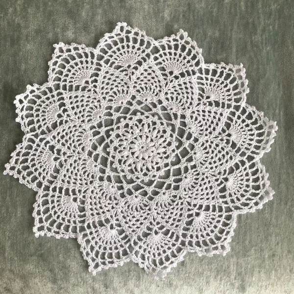 Moonpetals Doily Free Crochet Pattern