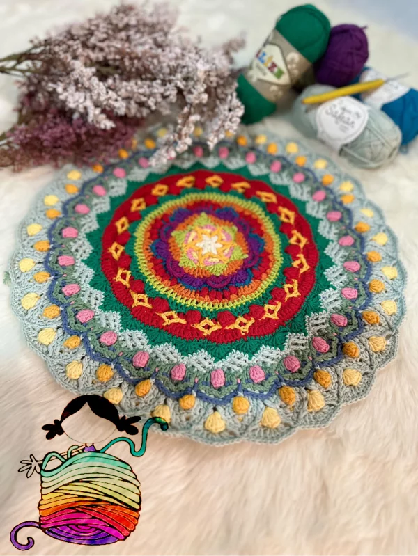 Night Light Star Crochet Doily