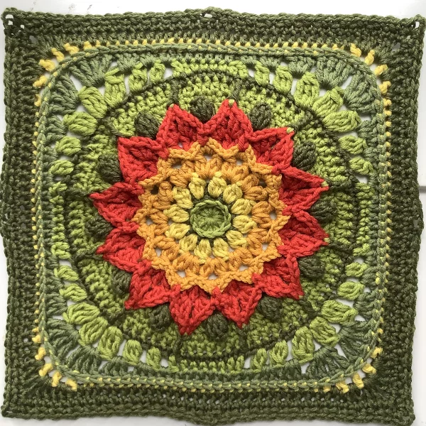 Pennywise Afghan Square