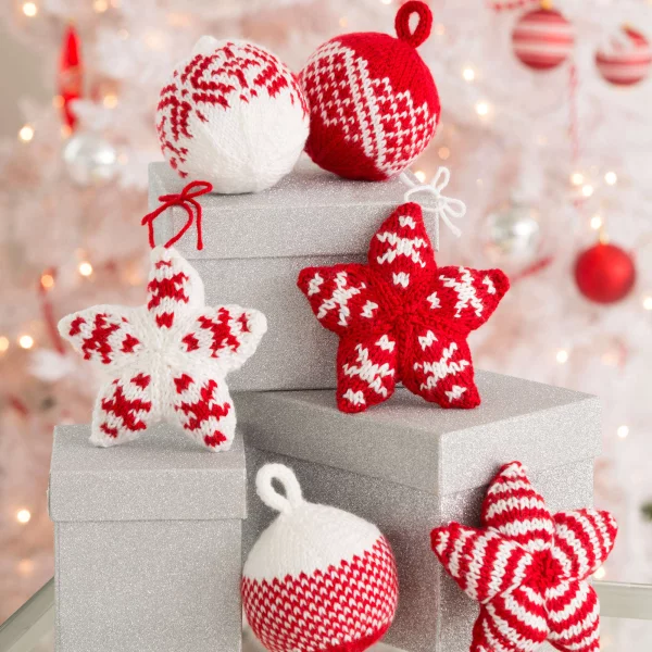 Red Heart Ornaments