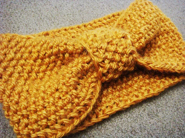 Seed Stitch Earwarmer