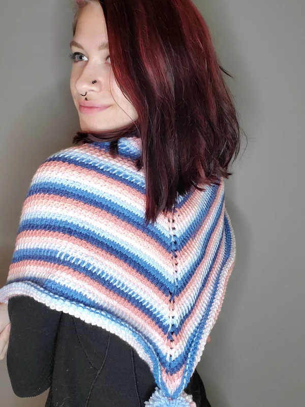 Simple Tunisian Shawl