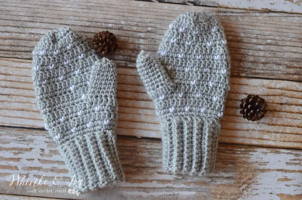 Snowfall Mittens