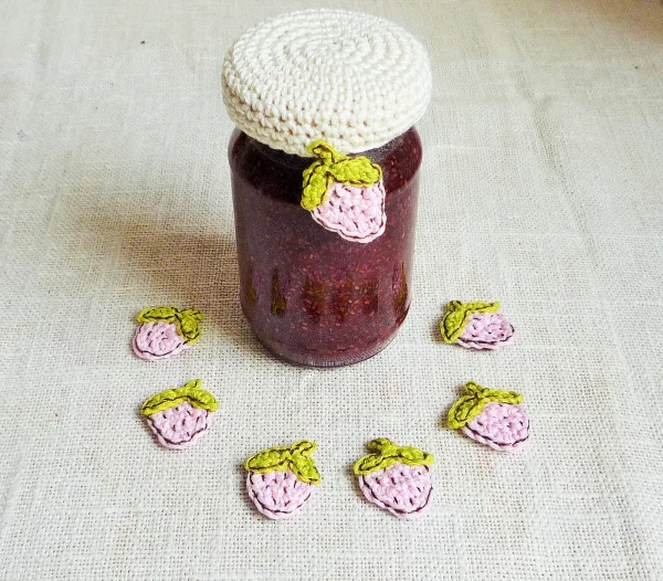 Strawberry Jar Cover