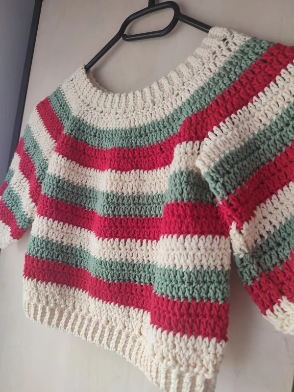 Striped Toddler Pullover