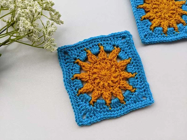 Sun Granny Square