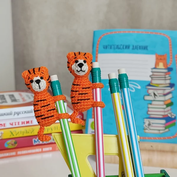 The Tiny Tiger Pencil Topper