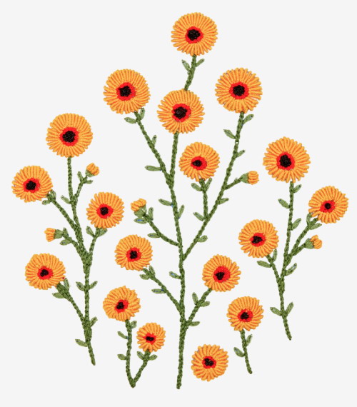 Yellow Daisies Free Pattern