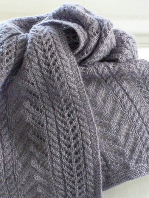 Easy as Pie Scarf - Knitting Pattern