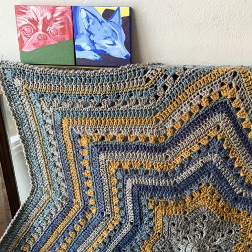 6-Day STAR Blanket Free Pattern
