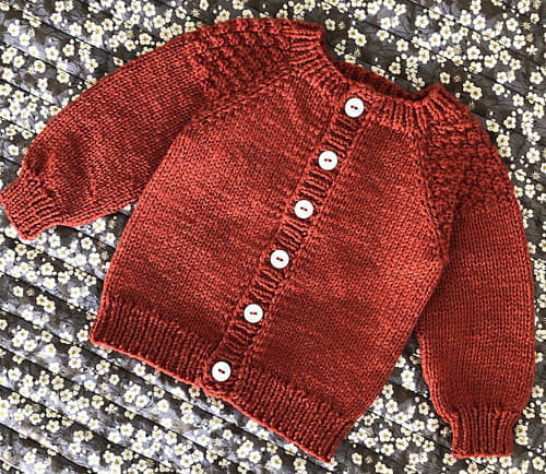 Favorite Cardigan Baby - Knitting Pattern