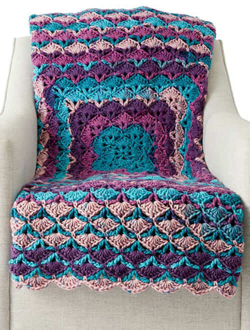 Crochet From The Middle Afghan - Tutorial