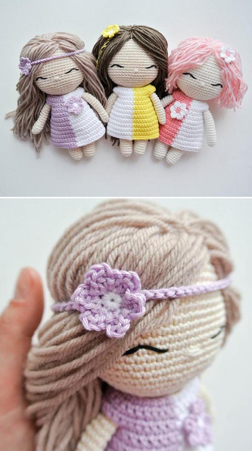 Amigurumi Dolls - Crochet Pattern