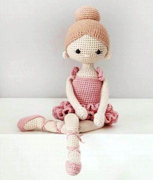 Amigurumi Ballerina Doll Free Pattern