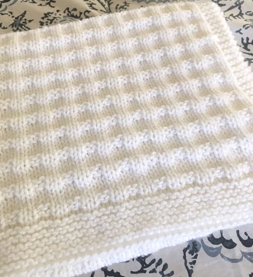 Charlie Baby Blanket - Free Knitting Pattern