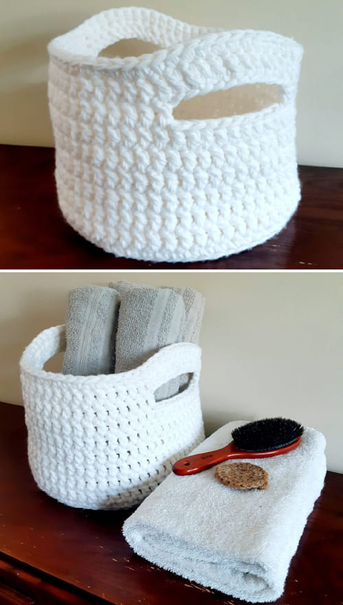 Chunky SPA Basket - Free Pattern