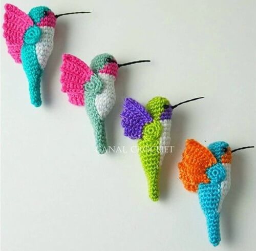 Colibri Amigurumi - Crochet Tutorial