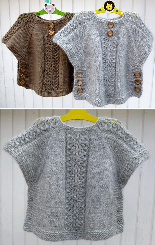 Ea's Poncho - Knitting Pattern