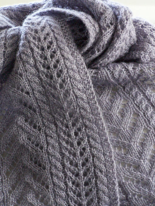 Easy as Pie Scarf - Knitting Pattern