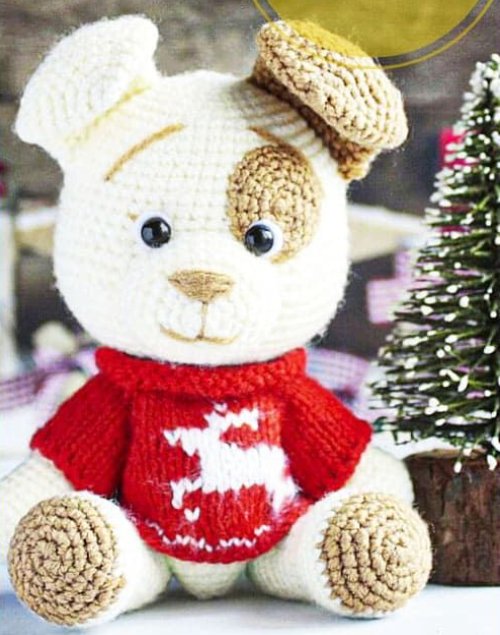 Puppy Dog Amigurumi Free Pattern
