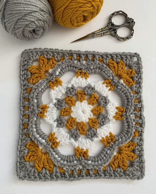Umtentweni Square Crochet Pattern