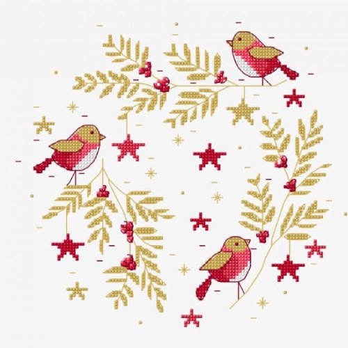 Winter Garden - Free Cross Stitch Pattern