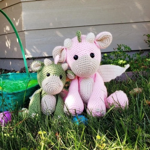Small Dragon - Free Crochet Pattern