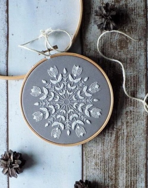 13+ Winter Hand Embroidery Patterns